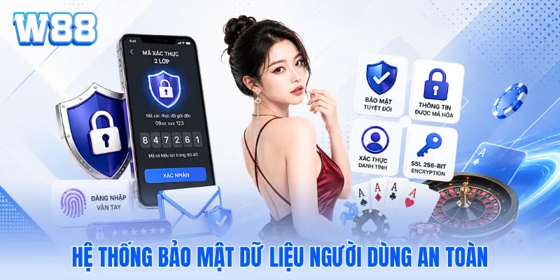 Hệ thống bảo mật dữ liệu người dùng an toàn