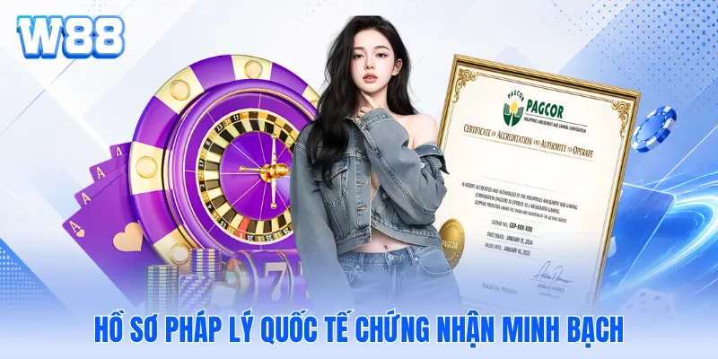 Hồ sơ pháp lý quốc tế chứng nhận minh bạch